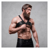 FETISH SUBMISSIVE ATTITUDE - BRUSTGURT AUS ÖKOLEDER FÜR HERREN BRIGADE
