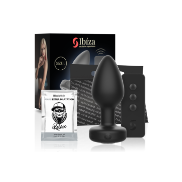 IBIZA - REMOTE CONTROL ANAL PLUG SIZE L - IBIZA TECHNOLOGY
