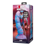 POWER MONSTERS - ALIEN FANTASY GODEMICHET EN SILICONE 20,5 CM Ø 4,8 CM