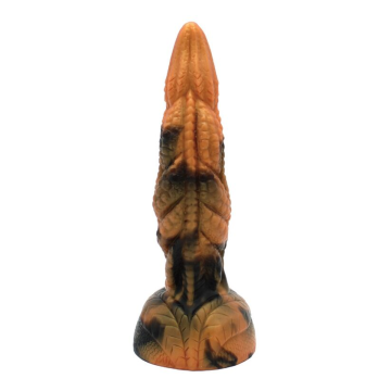 POWER MONSTERS - TIRANNOSAURO BICOLORE FANTASY DILDO IN SILICONE 20,5 CM Ø 5 CM