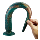 POWER MONSTERS - WILDWYRM TAIL BICOLOR FANTASY GODEMICHET EN SILICONE 47 CM Ø 4 CM