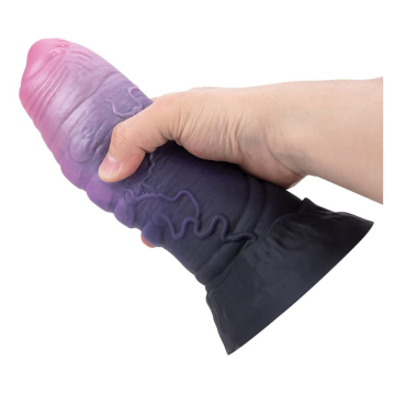 POWER MONSTERS - DREADFUL FIEND BICOLOR FANTASY SILICONE DILDO 24 CM Ø 6 CM