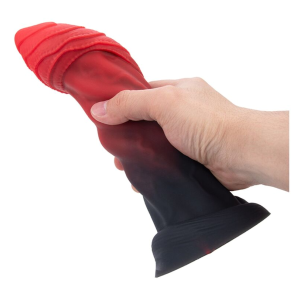 POWER MONSTERS – INFERNAL GOLIATH BICOLOR FANTASY SILIKONDILDO 25 CM Ø 6 CM