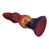 POWER MONSTERS - SAVAGE BEASTLORD TRICOLOR FANTASY SILICONE DILDO 24 CM Ø 5 CM