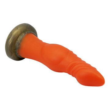 POWER MONSTERS - BLAZEHEART CHARGER FANTASY GODEMICHET EN SILICONE 18,5 CM Ø 4,5 CM