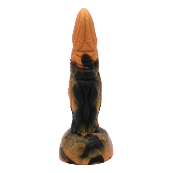 POWER MONSTERS - TYRANNOSAURE BICOLORE FANTASY GODEMICHET EN SILICONE 20,5 CM Ø 5 CM