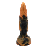 POWER MONSTERS - TYRANNOSAURE BICOLORE FANTASY GODEMICHET EN SILICONE 20,5 CM Ø 5 CM