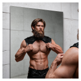 FETISH SUBMISSIVE ATTITUDE - MENS BRIGADE ADJUSTABLE ECO-LEATHER NECK HARNESS