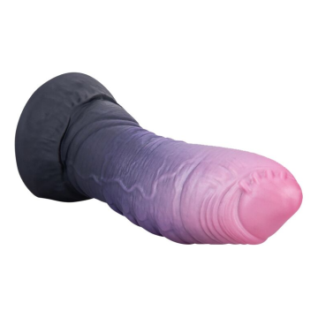 POWER MONSTERS - DREADFUL FIEND BICOLOR FANTASY SILICONE DILDO 24 CM Ø 6 CM