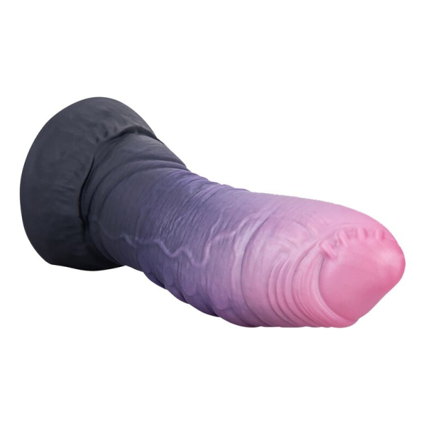 POWER MONSTERS - DREADFUL FIEND BICOLOR FANTASY SILICONE DILDO 24 CM Ø 6 CM