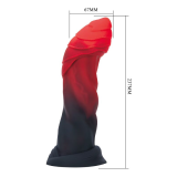 POWER MONSTERS - DILDO IN SILICONE BIGOLIATH BICOLORE FANTASY 25 CM Ø 6 CM
