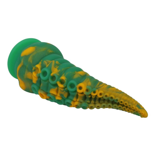 POWER MONSTERS - ABYSSAL COLOSSUS BICOLOR FANTASY SILICONE DILDO 22.5 CM Ø 6 CM