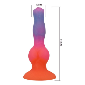 POWER MONSTERS - HERCULES FANTASY SILIKONDILDO 21,5 CM Ø 5 CM