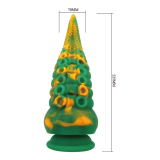 POWER MONSTERS - ABYSSAL COLOSSUS BICOLOR FANTASY SILICONE DILDO 22.5 CM Ø 6 CM