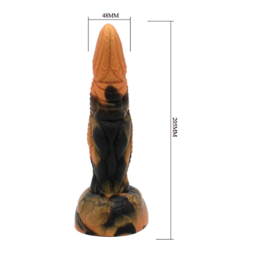 POWER MONSTERS - TYRANNOSAURUS BICOLOR FANTASY SILIKONDILDO 20,5 CM Ø 5 CM