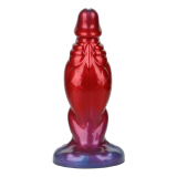 POWER MONSTERS - SHADOW BEHEMOTH BICOLOR INFLATABLE FANTASY SILICONE DILDO 22 CM Ø 5 CM