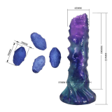 POWER MONSTERS - DUSKWALKER SENTINEL DREIFARBIGER AUFBLASBARER FANTASY-SILIKONDILDO 23 CM Ø 5 CM