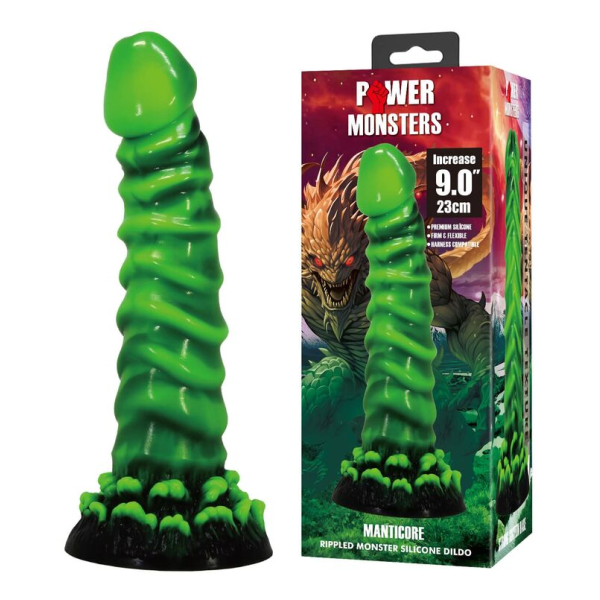 POWER MONSTERS - MANTICORE FANTASY SILIKONDILDO 23 CM Ø 5 CM