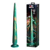 POWER MONSTERS - WILDWYRM TAIL BICOLOR FANTASY SILIKONDILDO 47 CM Ø 4 CM