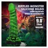 POWER MONSTERS - MANTICORE FANTASY SILICONE DILDO 23 CM Ø 5 CM