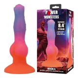 POWER MONSTERS - DILDO IN SILICONE HERCULES FANTASY 21,5 CM Ø 5 CM