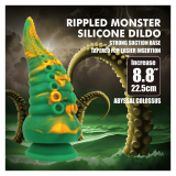 POWER MONSTERS - ABYSSAL COLOSSUS BICOLOR FANTASY DILDO IN SILICONE 22.5 CM Ø 6 CM