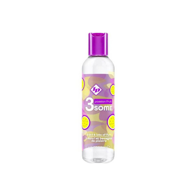 ID 3SOME - 4 FL OZ PASSION FRUIT BOTTLE - With delicious flavors