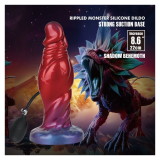 POWER MONSTERS - SHADOW BEHEMOTH GONFLABLE BICOLOR EN SILICONE FANTASY 22 CM Ø 5 CM