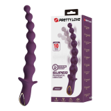 PRETTY LOVE - VIBRATORE ANALE RICARICABILE MADISON CON 10 FUNZIONI
