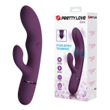 PRETTY LOVE - ZACH VIBRATEUR LAPIN RECHARGEABLE À POUSSER 5+5 FONCTIONS
