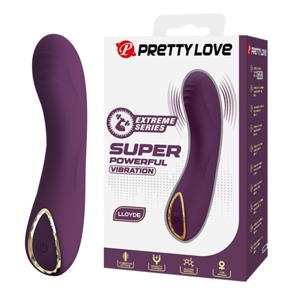 PRETTY LOVE - LLOYDE WIEDERAUFLADBARER VIBRATOR MIT 10 FUNKTIONEN, LILA