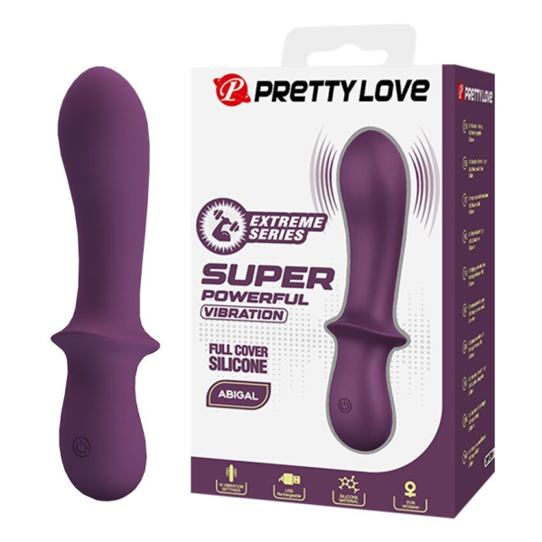 PRETTY LOVE - ABIGAIL RECHARGEABLE VIBRATOR 10 FUNCTIONS PURPLE