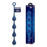 MR PLAY – BLAUE SILIKON-ANALPOLSTER, GRÖSSE L (42,6 CM)