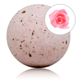 TALOKA - BOMBE DE BAIN PARFUMÉE AUX ROSES AUX PÉTALES DE ROSE