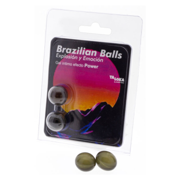 TALOKA - 2 SFERE BRASILIANE GEL EMOZIONANTE EFFETTO POWER