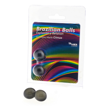 TALOKA - 2 BOULES BRÉSILIENNES GEL EXCITANT EFFET CLIMAX