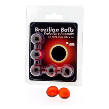 TALOKA - 5 BRASILIANISCHE BLLE, HEISSE UND KLTE WIRKUNG, AUFREGENDES GEL