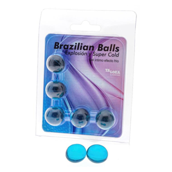TALOKA - 5 SFERE BRASILIANE GEL EMOZIONANTE EFFETTO FREDDO