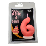 DIABLO PICANTE – PENISKERZE IN FORM DER ZAHL 6, ROSA FARBE