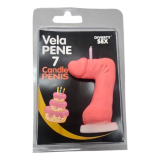 DIABLO PICANTE – PENISKERZE IN FORM DER ZAHL 7, ROSA FARBE