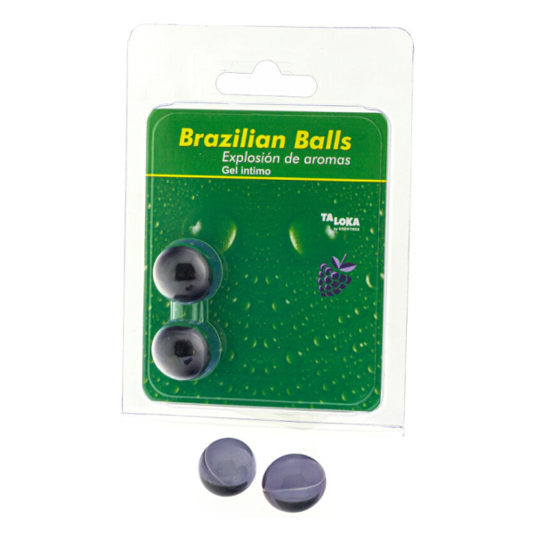 TALOKA - GEL INTIME 2 BOULES BRÉSILIENNES BAIES