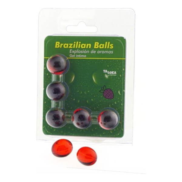TALOKA - 5 SFERE BRASILIANE GEL INTIMO ALLA FRAGOLA