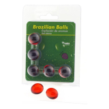 TALOKA - 5 BOULES BRÉSILIENNES GEL INTIME FRAISE