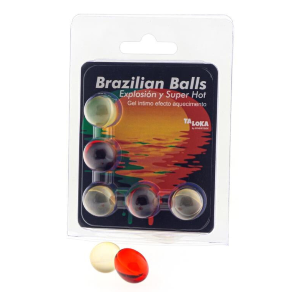 TALOKA - 5 BRASILIANISCHE BLLE, SUPERHEISSES, AUFREGENDES GEL MIT EFFEKT