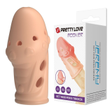 PRETTY LOVE - GUAINA PER PENE CON TESTURIZZAZIONE A CALZINO NATURALE