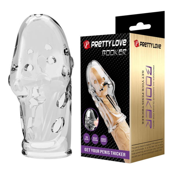 PRETTY LOVE – ROCKER PENISHÜLLE FÜR EINEN DICKEREN PENIS (TRANSPAREN)