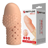 PRETTY LOVE - MANCHON PÉNIS POUR GEEK - GAGNEZ EN ÉPAISSEUR - COULEUR NATURELLE