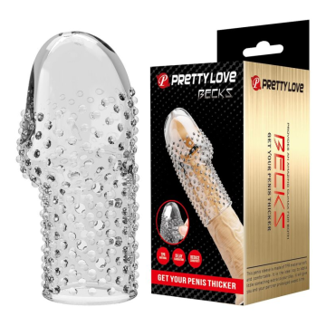 PRETTY LOVE – GEEK'S PENISHÜLLE: FÜR EINEN DICKEREN PENIS (TRANSPARENT)