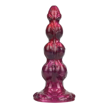 POWER MONSTERS - PRIMAL BEASTLORD PINK TRANSLUCENT FANTASY SILICONE DILDO 26 CM Ø 5 CM