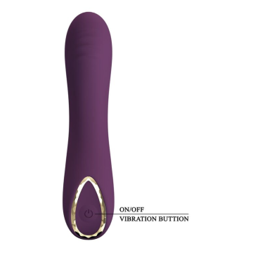 PRETTY LOVE - LLOYDE RECHARGEABLE VIBRATOR 10 FUNCTIONS PURPLE